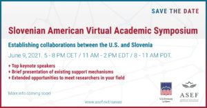 Slovenian American Virtual Academic Symposium