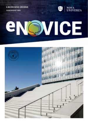Nova izdaja e-Novic (julij-avgust 2021)