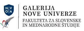 O Galeriji Nove univerze – Fakultete za slovenske in mednarodne študije