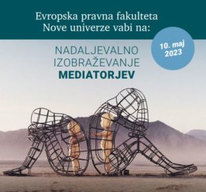 [VABILO] Nadaljevalno izobraževanje mediatorjev – 10. 5. 2023