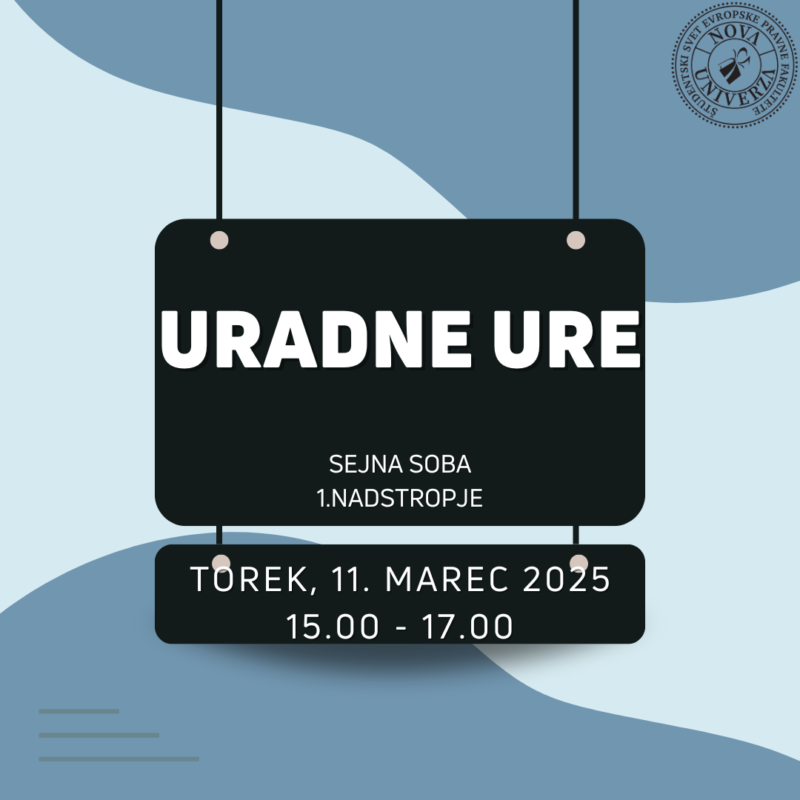 [URADNE URE ŠS EVRO-PF], 11. marec 2025