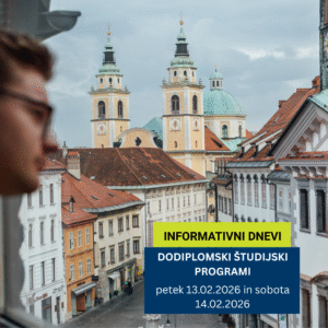 [INFORMATIVNI DNEVI] za dodiplomske študijske programe 13. 2. in 14. 2. 2026