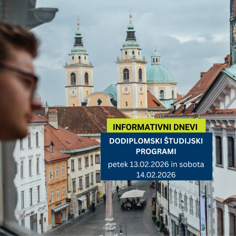 [INFORMATIVNI DNEVI] za dodiplomske študijske programe