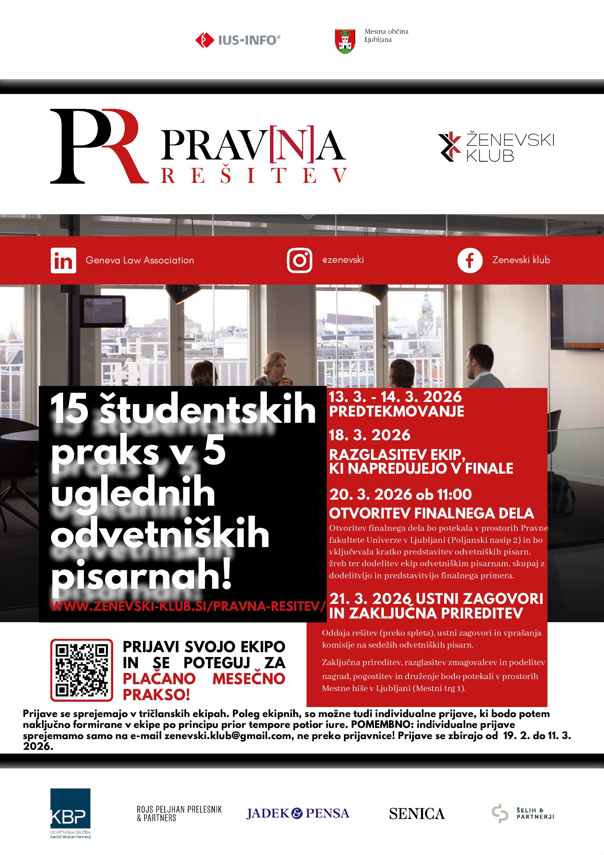 [TEKMOVANJE]: Prav(n)a rešitev!