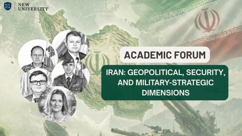 [AKADEMSKI FORUM]: IRAN: Geopolitical, Security, and Military-Strategic Dimensions