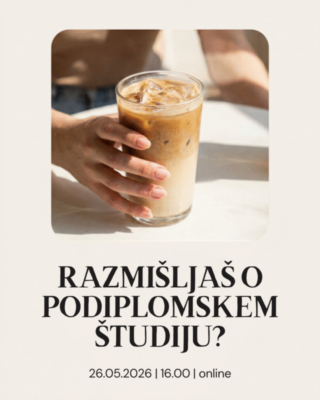 [NEFORMALNI INFORMATIVNI DAN] Kavica na fakulteti
