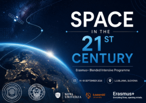[INVITATION] New University Autumn School, 14–18 September 2026: Space in the 21st Century
