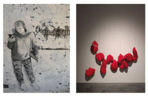 Exhibition of paintings by Jožica Medle and Céline Geeraert: Old stories, new times